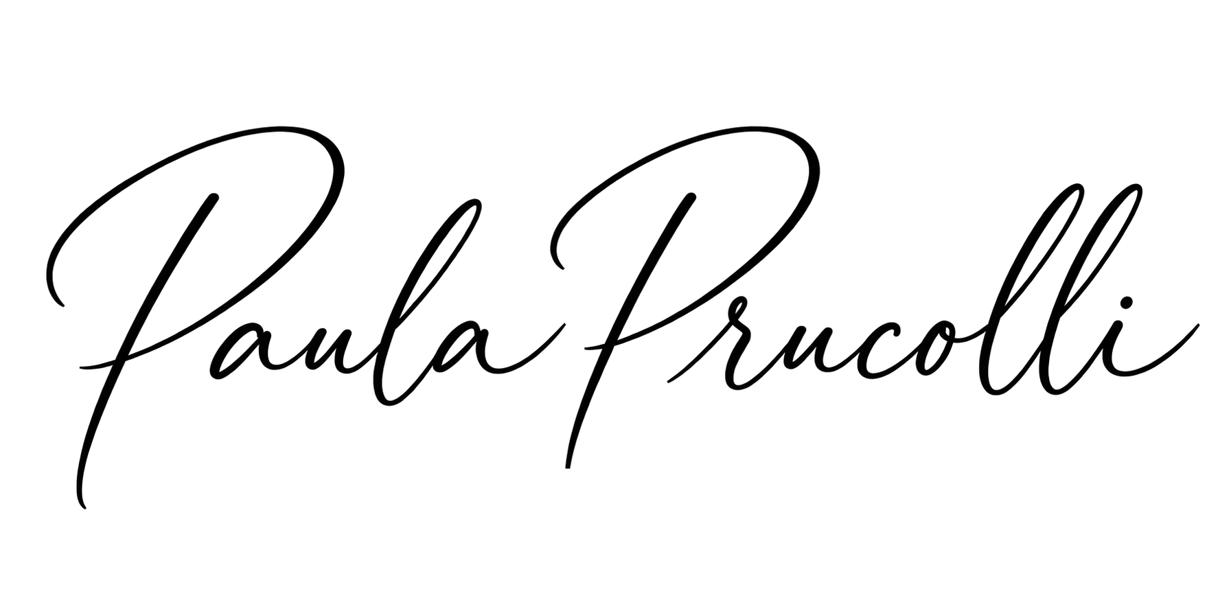 Assinatura de Paula Prucolli